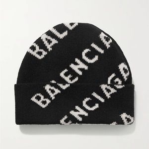 Balenciaga wool beanie